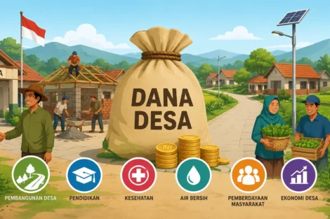 Dana Desa Diproyeksikan Menurun, Desa Berpotensi Kehilangan Kesempatan Membangun (Ilustrasi)